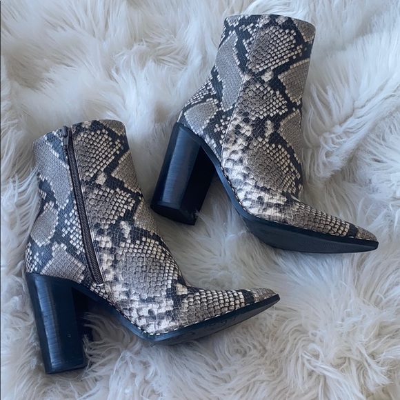 Aldo Shoes - Snake print Loviren Aldo booties